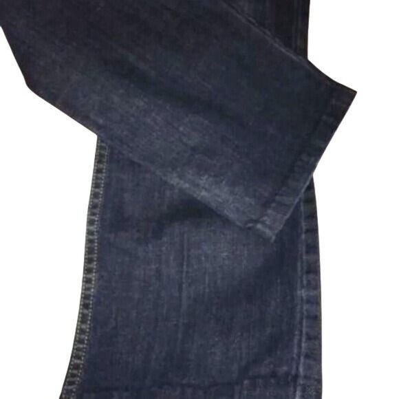 Simply Vera Vera Wang Jeans Womens Straight Mid Rise Dark Denim Size 6 - Picture 2 of 10